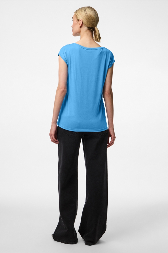 PCKAMALA TEE JRS NOOS BC 17095260 AZURE BLUE